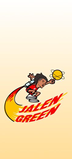 a drawing of a person flying through the air with a basketball in his hand and holding a ball