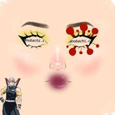 Tengen Makeup, Make Anime, Makeup Charts, Anime Eye Makeup, Anime Cosplay Makeup, Makeup Drawing, Cute Eye Makeup