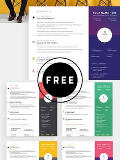 the professional resume template is ready to be used