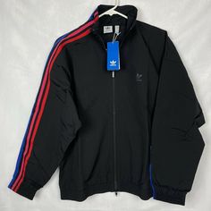 New Adidas Women's Adicolor 3D Trefoil Track Jacket (GD2230) Size Medium. New with tags Adidas Multicolor Long Sleeve Outerwear, Adidas Sporty Multicolor Outerwear, Casual Multicolor Adidas Outerwear, Adidas Nylon Long Sleeve Windbreaker, Track Jacket, Track Jackets, Adidas Women, Adidas Jacket, Active Wear