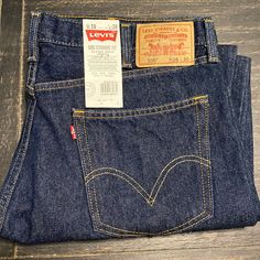 Brand New With Tags. Levis Mens 505 38x30 Dark Wash Jeans Levi's Classic Denim Pants, Classic Levi's Denim Pants, Levi's Classic Big And Tall Bottoms, Levi's Classic Tapered Leg Bottoms, Classic Levi's Tapered Leg Bottoms, Levi's Denim Blue Pants With Pockets, Classic Levi's Big And Tall Bottoms, Levi's Dark Wash Tapered Leg Bottoms, Levi's Blue Five-pocket Pants