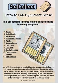 the instructions for how to use sci - fiolet card set 1, including instructions on