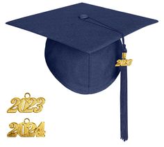 PRICES MAY VARY. matte Elastic closure Hand Wash Only What You Get: 1 Graduation Cap + 1 Graduation Tassel with removable 2023/2024 year charm.(If you do not receive the 2023/2024 year charm, please contact us to arrange for you.) Top of Graduation Hat measures 9"x 9"and 9" long tassel with hang loop Mark graduation day by writing your name and date inside the hat Matte Polyester Graduation Cap and Tassel for College Graduation High School, Middle School or Elementary If you have any questions o Graduation High School, Graduation Tassel, School Middle School, Sons Graduation, 2024 Year, Graduation Gown, Graduation Hat, Cap And Gown, Junior High School