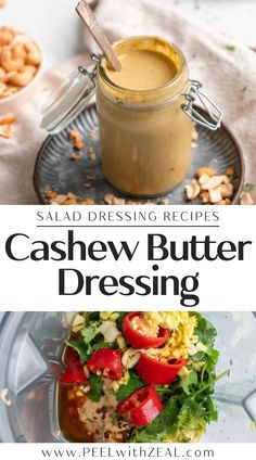 This lusciously smooth cashew butter creates a rich and creamy base, while a dash of heat wakes up your taste buds. Skip the store-bought dressings and whip up a batch of this flavorful, better-than-Trader-Joe's dressing in minutes. Full recipe available on my website. Cashew Butter Dressing, Cashew Salad Dressing, Spicy Cashew Dressing, Cashew Salad, Cashew Dressing, Butter Dressing, Easy Sauce Recipe, Salty Food, Spicy Cashews