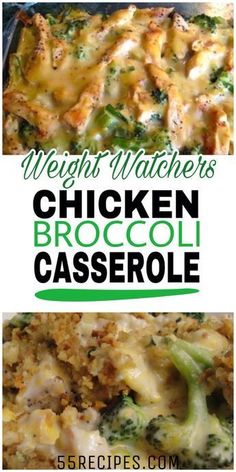 Broccoli And Mushrooms, Weight Watchers Casserole, Healthy Casserole, Light Sauce, Chicken Broccoli Casserole, Chicken And Broccoli, Resep Diet