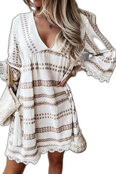 Plus Size Bohemian, Sleeve Lace Dress, Casual Wide Leg Pants, Lace Dress With Sleeves, Plus Size Fits, Weave Style, Self Design, Khaki Dress, Midi Length Dress