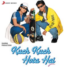 two people holding a skateboard with the words kush kar hota hai on it