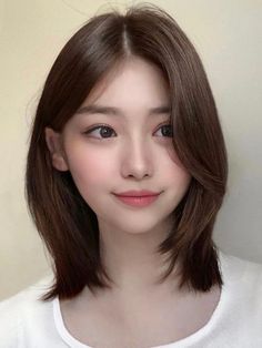 Hairstyles Ulzzang, Pop Hairstyles, Korean Pixie, Block Haircut, Korean Bob, Korean Perm, Bangs Undercut, Haircut Layered, Shaggy Cut