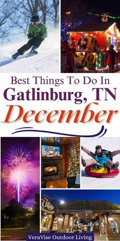 the best things to do in gatlinburg, tn for christmas and new year's eve