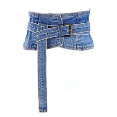 47691394285912|47691394318680 Denim Corset Belt, Corset Belts, Ropa Upcycling, Moda Denim, Kimono Shirt, Cinch Belt, Denim On Denim, Denim Corset, Denim Belt