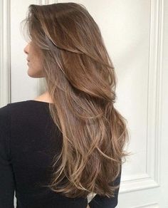 Rings Hippie, Haircut Curtain, Rambut Brunette, Brown Hair Inspo, Long Wavy Hair