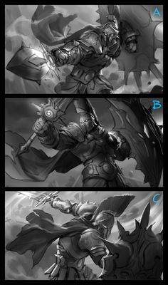 Training Reference, Art Thumbnails, Thumbnail Sketches, Landscape Concept, Art Folder