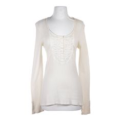 Brand :Lucky Size : Med Material : (100% Cotton) Condition : Like - New Condition Description: This Item Is In Excellent Condition. You Might Mistake It For Brand New! Color : White Meausurements (In Inches) : Chest : 16 Sleeve : 28 Length : 26 Sku : 973815063 Cream Cotton Top For Daywear, Elegant Cream Cotton Tops, Cream Cotton Tops For Layering, Elegant Cream Tops For Everyday, Cream Tops For Fall Daywear, Casual Cream Tops For Layering, Lucky Brand, White Color, New Color