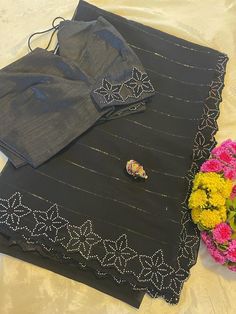 Designer Saree, Saree Designs, Saree, United States, Ships, Black, Design