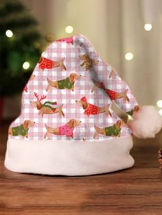 DescriptionSPU:HAT460077Material:Polyester/PlushStyle:PartyFestival:Christmas Day*The item does not include any accessories in the picture, unless stated otherwise in the product description.Size chartSizeWidthHighCMINCHCMINCHS(Child)26.010.2435.013.78M(Adult）30.011.8140.015.75 Hat Light, Christmas Plush, Christmas Print, Christmas Hat, Christmas Prints, Beach Dress, Christmas Outfit, Cotton Linen, Men Dress