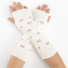 Length: 29cm/ 11.4 inMaterial: Acrylic Arm Crocheting, Half Gloves, Long Fingerless Gloves, Knitted Leg Warmers, Grunge Accessories, Gloves Design, Crochet Fingerless Gloves, Fingerless Gloves Knitted, Crochet Gloves