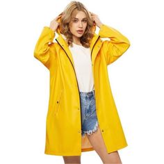 Questions? Leave A Comment Below! Rain Jackets For Women, Rains Long Jacket, Rain Coats, Lightweight Trench Coat, Long Rain Coat, Functional Clothing, Unique Jackets, Waterproof Rain Jacket, Raincoat Jacket