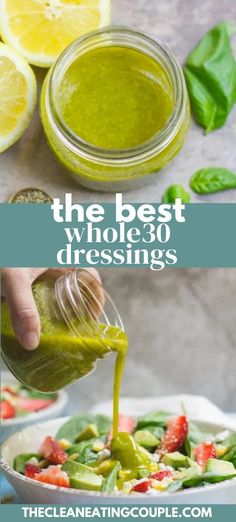 the best whole 30 dressings