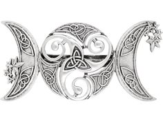 PRICES MAY VARY. TRIPLE MOON CELTIC KNOT HAIR CLIP: The hair clip is easy to use and can be worn in a variety of hairstyles, including updos, down dos, and even in your hair as a brooch. Whether you're attending a special event or just want to add a little bit of sparkle to your everyday look, this HAQUIL Triple Moon Celtic Knot Hair Clip Vintage is a great choice. MATERIAL: Made of environment-friendly metal alloy, nickel-free and perfectly plated. SIZE & LENGTH: The Celtic hairpin measures 2.5 Celtic Knot Hair, Moon Hair Clip, Moon Hair, Knot Hair, Christmas Engagement, Beautiful Hair Accessories, Hair Accessories Clips, Triple Moon, Moon Design