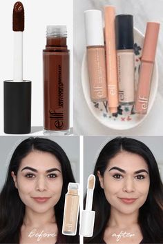 (As an Amazon Associate, I earn from qualifying purchases) Get flawless coverage without breaking the bank with e.l.f. Concealers! Their lightweight, blendable formula effortlessly hides imperfections, brightens under-eyes, and stays put all day. Perfect for any skin type, these cruelty-free concealers are the ultimate beauty essential!