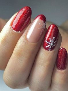 December Nails, Festival Nails, Xmas Nails, Christmas Nail Designs, Christmas Nail