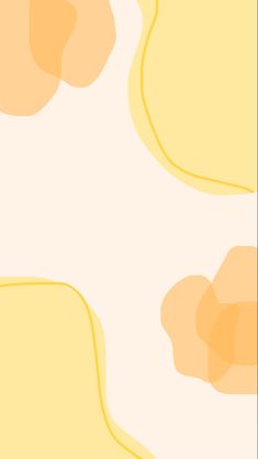 an abstract background with yellow and orange shapes