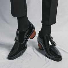 SPECIFICATIONSBrand Name: NoEnName_NullShoes Type: Casual BusinessOrigin: Mainland ChinaUpper Material: PUChoice: yes Dark Brown Dress Shoes, Men High Heels, Monk Shoes, British Wedding, Shoes Prom, High Heel Dress Shoes, Business Casual Shoes, High Heel Dress, Brown Dress Shoes