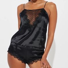 Black Nights Two Piece Date Night Sexy Pajama Short Set 100% Polyester Cami Design Two Piece Set Cross Back Design Lace Detail Pj Set Bundle & Save Offers Welcome Pajama Short Set, Pajama Short, Blackest Night, Short Pajama Set, Short Set, Queen Size Bedding, Pajama Shorts, Pj Sets, Two Piece Set