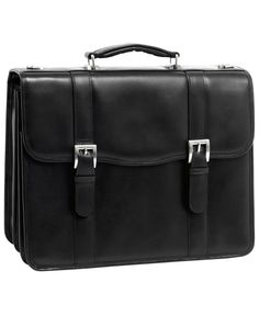 Flap-over design briefcase with dual secure slip lock clasps. Front compartment provides space for files. Back compartment features an interior organizer for pens, business cards and small devices. Removable shoulder strap included. Classic Business Satchel With Hasp Closure, Classic Briefcase With Hasp Closure For Travel, Classic Travel Briefcase With Hasp Closure, Business Rectangular Satchel With Hasp Closure, Business Satchel Briefcase With Hasp Closure, Business Briefcase Satchel With Hasp Closure, Business Briefcase With Hasp Closure And Satchel Shape, Rectangular Briefcase With Hasp Closure For Travel, Rectangular Travel Briefcase With Hasp Closure