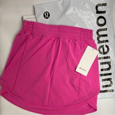 Brand New W Tag Sonic Pink Sold Out Everywhere This Running Skirt With A Built-In Liner And Strategic Ventilation So You Can Move Freely. Lightweight, Swift Fabric Lightweight Four-Way Stretch Sweat-Wicking Quick-Drying 100% Of The Polyester In This Fabric Is Recycled Features Built-In Liner With Grip At The Hem Mesh Fabric Panels For Ventilation A Discreet Zippered Pocket In The Seam For Small Items Stash Your Stuff In The Side Drop-In Pockets On The Short Liner Continuous Drawcord Is Easy To C Running Skirt, Running Skirts, High Rise Skirt, Skirt Long, Fabric Panels, Small Items, Mesh Fabric, Long Skirt, Sonic