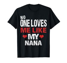 PRICES MAY VARY. I love my My nana T-Shirt and my nana loves me tshirt. nanas are awesome. Nana squad shirt and nana tshirts. This is the perfect tshirt for grandma lover and meemaw lover. Great to wear at family reunions, grandma's house or family trips. This funny nana t-shirt is a great gift idea for grandkids, grandson and granddaughter. Whether you call her nana, mawmaw, savta, abuela or bomma, this is the tee for you. Great for birthdays, Christmas or any occasion. Lightweight, Classic fit Nana T Shirts, Nana Shirts, At Family, Grandma's House, Grandma Shirt, Family Trips, My My, Family Reunions, Squad Shirt