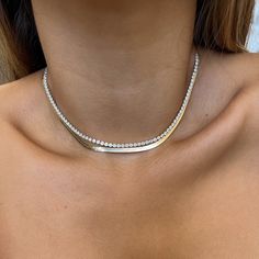 Gold Layer Necklace Set Choker Necklace Gold Tennis - Etsy Gold Tennis Necklace With Clavicle Chain, Necklace Set Choker, Necklaces Dainty, Choker Necklace Gold, Snake Chain Necklace, Layered Necklace Set, Layer Necklace, Gold Choker Necklace, Tennis Necklace