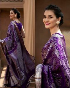 Lichi Silk Saree, Bollywood Designer Sarees, Brocade Saree, South Indian Sarees, Sari Dress, Party Wear Saree, Wedding Saree Indian, Silk Saree Blouse