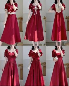 Ulzzang Fashion, Vintage Style Dresses, Kpop Fashion Outfits, Fashion Design Clothes, Girls Fashion Clothes, Classy Dress, Trendy Dresses, Fancy Dresses