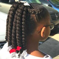 Pretty Natural Hairstyles, Two Strand Twist Hairstyles, Kids Natural Hair, Two Strand Twist, Medium Layered Hair, Princess Hair, Kid Styles