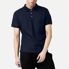 Men's Polo Neck T-Shirt

Fabric: Cotton

Size: S, M, L, XL, 2XL,

Color : White, Black, Navy Blue, Light Blue, Light Gray, Lake Blue, Royalblue, Orange, Red

Pattern: Solid Color

Type of collar: Polo Neck

For the season: Summer

Applicable Scene: Leisure, Daily Navy Casual Short Sleeve Polo Shirt, Navy Relaxed Fit Short Sleeve Polo Shirt, Navy Cotton Polo Shirt With Short Sleeves, Navy Short Sleeve Cotton Polo Shirt, Navy Cotton Short Sleeve Polo Shirt, Basic Collared Cotton T-shirt, Classic Plain T-shirt With Polo Collar, Basic Short Sleeve Cotton Polo Shirt, Basic Plain Cotton Polo Shirt