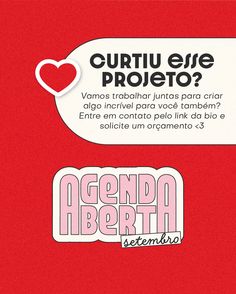 a red book cover with white lettering and a heart on the top, which reads curitu ejee projeto?