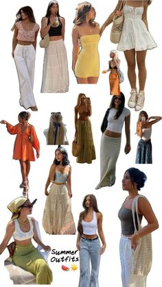 European Summer Outfits, Europe Outfits, Outfit Inspo Summer, Looks Party, Summer Fashion Outfits, Mode Inspiration, Looks Vintage, Holiday Outfits