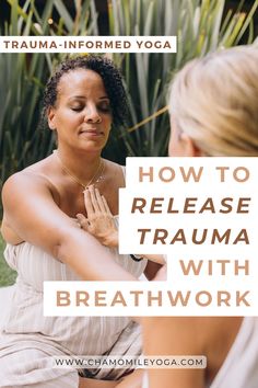 You may have tried trauma-informed yoga poses to release trauma, but breathwork is another effective tool to explore. This blog post gives you three breathwork practices to return to your body, ground into the present, and cultivate inner calm. I invite you to read the post today and deepen your healing trauma-informed yoga practice! Breathwork Healing Techniques, Warrior Breathing Technique, Yoga To Release Trama, Move The Body Heal The Mind Book, Lower Heart Rate, How To Heal Traumas, Diaphragmatic Breathing