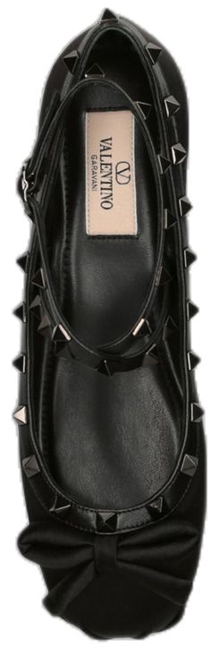 Valentino Rockstud Ballerina, Valentino Rockstud, Ballerina Flats, Black Flats, Valentino Garavani, Great Deals, Blue, Black