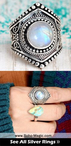 Rainbow Moonstone ring, Boho rings, Sterling Silver Ring Women, wanderlust bohemian jewelry, cuff ring, statement rings, etsy shops, etsy finds, etsy jewelry, simple ring, handmade rings, Moonstone gemstone, Moonstone silver ring, Moonstone jewelry, blue Moonstone, #bohomagic #bohojewelry #etsyjewelry #etsyfinds #bohofashion #silverrings #silverringsjewelry #sterlingsilver #gemstonerings #uniquejewelry #silver #jewelry #rings #bohostyle #etsyshop Bohemian Silver Crystal Ring In Sterling Silver, Bohemian Silver Sterling Crystal Ring, Bohemian Sterling Silver Crystal Ring, Silver Bohemian Moonstone Ring, Bohemian Silver Moonstone Ring, Bohemian Sterling Silver Moonstone Open Ring, Bohemian Open Ring With Moon Phase Detail, Bohemian Moonstone Crystal Ring With Natural Stones, Bohemian Silver Opal Open Ring