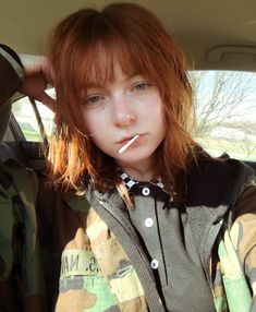 Ginger Girls, Grunge Girl, Hair Inspiration Color, Orange Hair, Old People, Ginger Hair, Cut And Color, Pretty Hairstyles, Look Cool