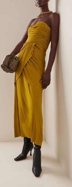 Jersey Maxi Dress, Draped Skirt, Maxi Jersey Dress, Italian Fabric, Horse Hair, Silk Velvet, Proenza Schouler, One Shoulder Formal Dress