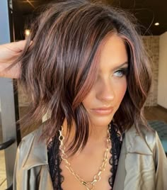 Trendy Bob Hairstyles, Fall Hair Cuts, Trending Haircuts, Brunette Hair Color, Bobs Haircuts, Fall Hair