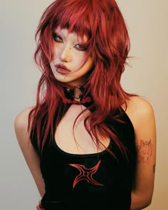 Dyed Hair Inspiration, Alternative Hair, Mullet Hairstyle, Hair Reference, Cut My Hair, Hair Inspo Color, Dream Hair, 인물 사진, Aesthetic Hair