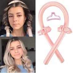 Features: *1. A new way of curling your hair without putting heat in your hair. *2. Made of foam and cloth, wear-resistent and durable, can be reused for many times. *3. Allows you to DIY your hair style easily, no heat, no damage to your hair. *4. Before going to bed, use the pintail comb to separate a small strand of slightly hair, wrap it on the rods, then use the rubber band to fix it. *5. Suitable for various occasions, including birthday, party, or daily use for curling hair. Description: Crazy Products, Rod Curls, Curling Headband, Effortless Curls, Sponge Hair Rollers, No Heat Hair Curlers, Roller Curls, Hair Overnight, Heatless Curlers