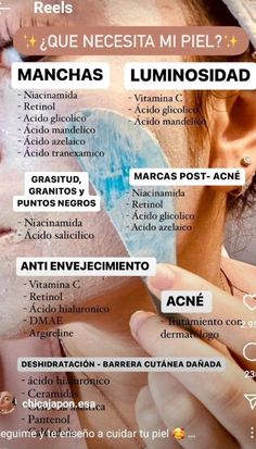 En esta guía rápida te comparto para que sirven cada uno de los acidos y como puedes combinarlos 💖 Skin Facts, Facial Tips, Skin Care Basics, Face Care Tips, Basic Skin Care Routine, Effective Skin Care Products, Roche Posay, Face Skin Care, Mental Clarity