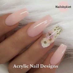 Pastel Pink Nails, Pale Pink Nails, Accent Nails, Nail Arts, Nail Polishes