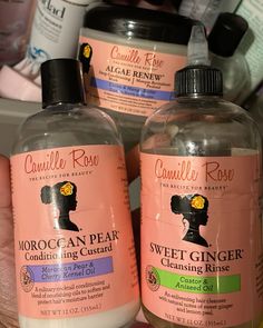 Camille Rose products Camille Rose Honey Mousse, Camilla Rose Hair Products, Camille Rose Hair Products, Camille Rose Leave In Conditioner, Natural Big Chop, Camille Rose Conditioner, Camilla Rose, Curly Hair Care Routine