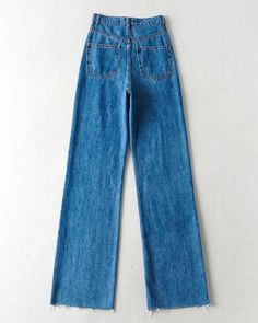 These casual washed jeans, offered in a variety of colors, marry high waist design with wide leg silhouette for an elongated effect. Fashioned from a comfortable cotton-polyester blend, the raw edge hem adds a unique touch. Five pockets offer practicality, making these jeans an epitome of functional fashion. Zip & button fastening at front Cotton, polyester Washed denim Raw edge hem Wide leg Classic five pocket design High waist Tumblr Aesthetic, Jean Pants, Jeans Cargo, Functional Fashion, Cardigan Sweater Jacket, Jeans Casual, Crop Top Blouse, Boho Maxi Dress, Cutout Dress